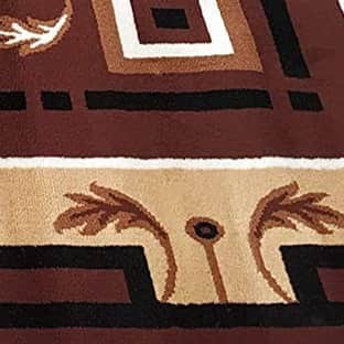 Brown Acrylic Carpet - rear_view