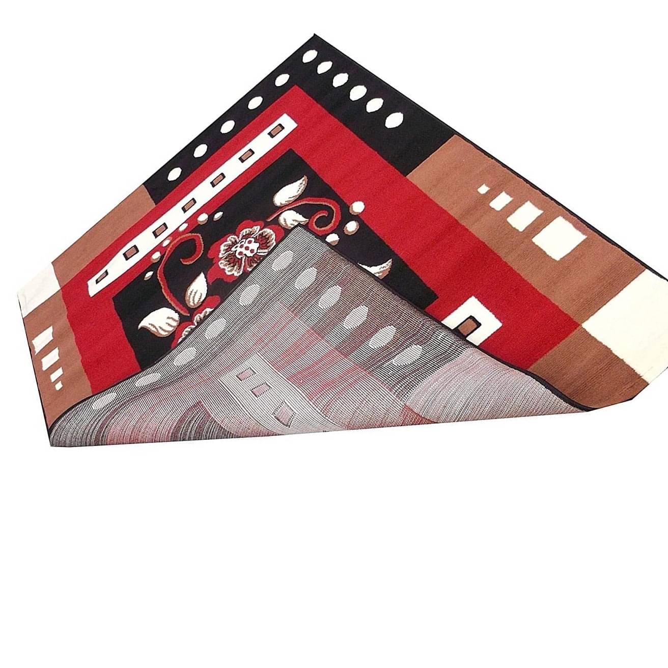 Soft Floral Velvet Carpet