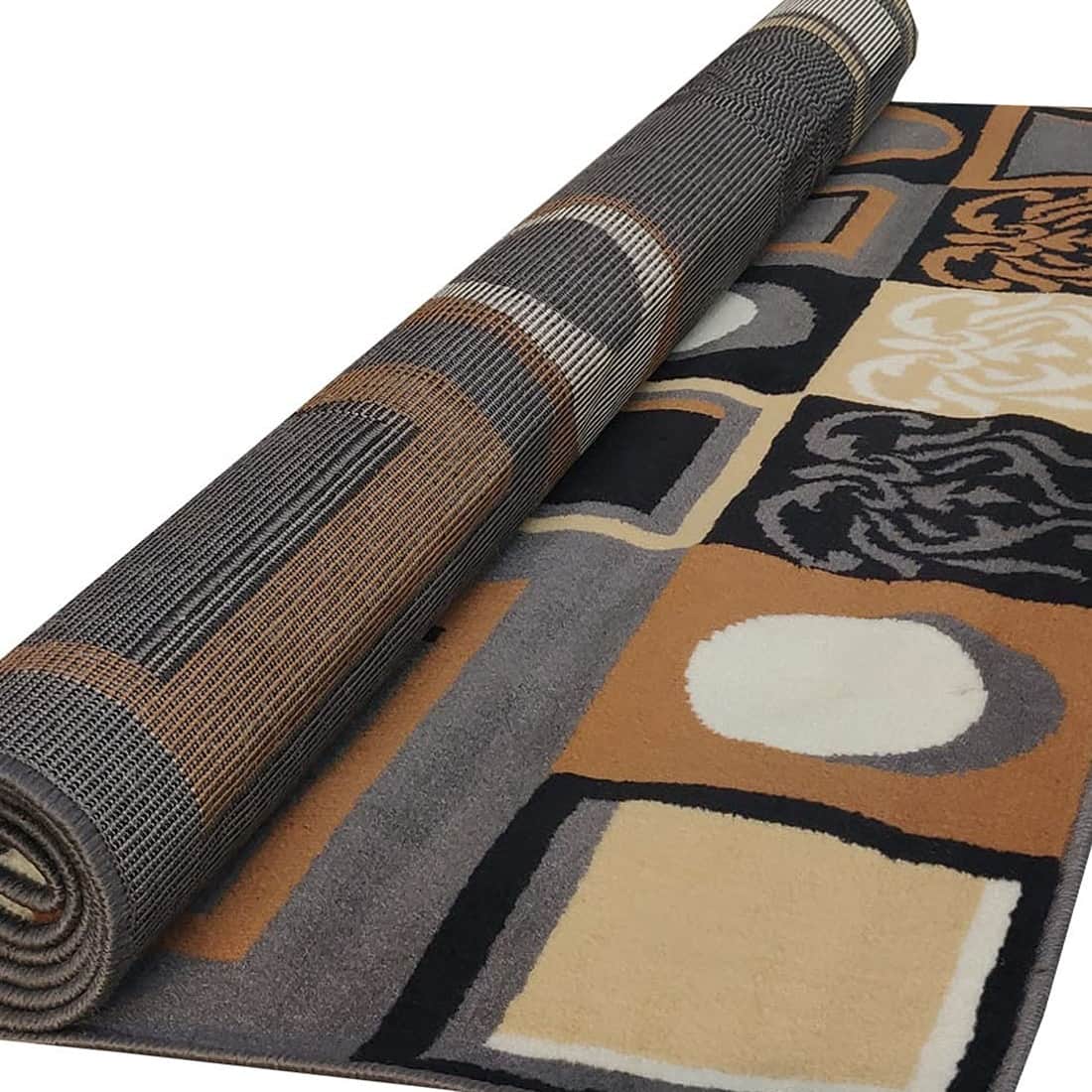 Modern Design Super Soft Carpet - rear_view