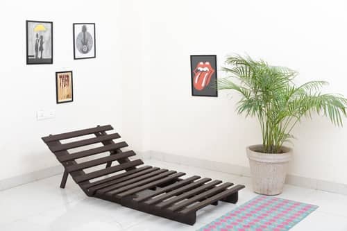 Single Futon Sofa Cum Bed