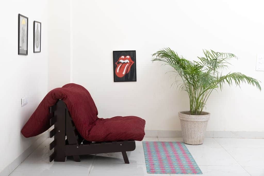 Single Futon Sofa Cum Bed - right_view