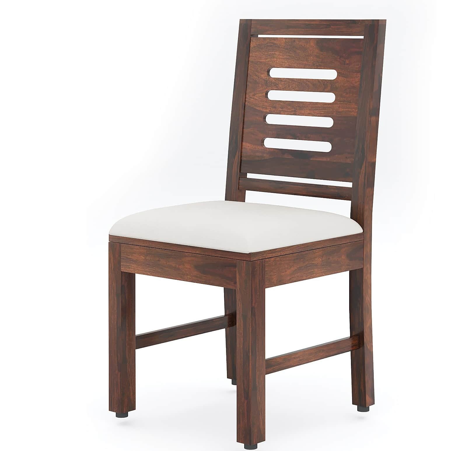 Premium Sheesham Wood Solid Wood 8 Seater Dining Set - rear_view