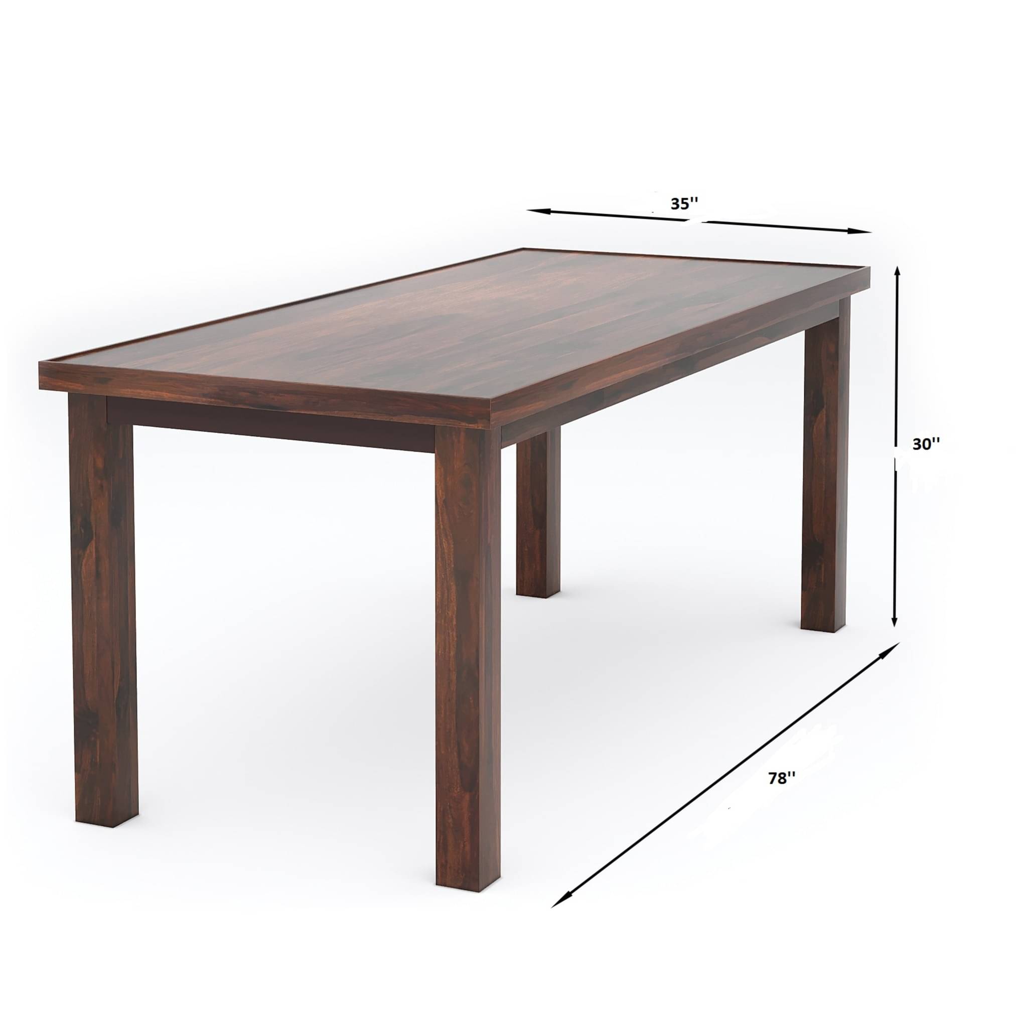 Premium Sheesham Wood Solid Wood 8 Seater Dining Set