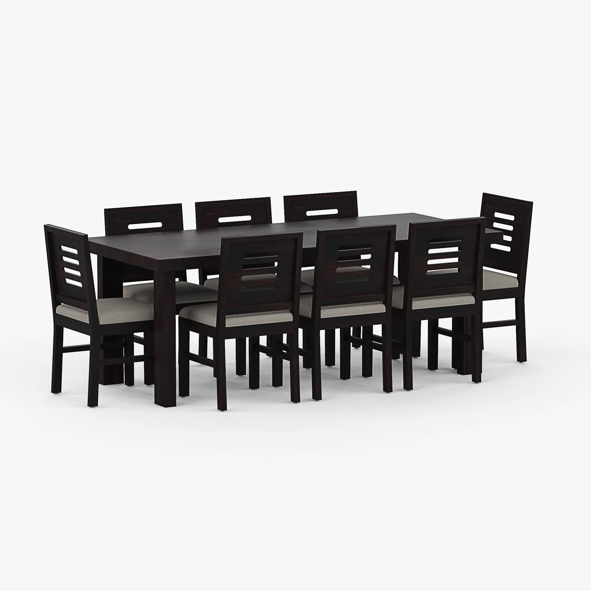 Premium Sheesham Wood Solid Wood 8 Seater Dining Set