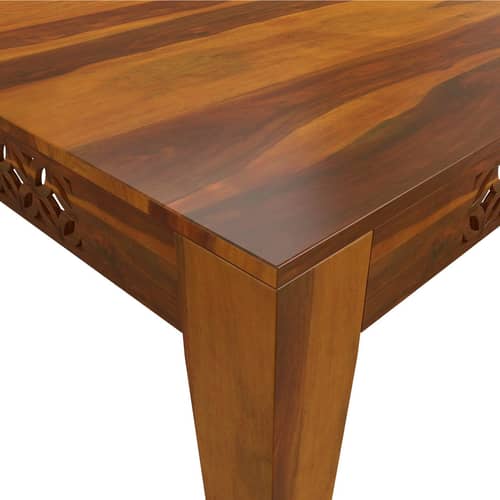 Pure Sheesham Solid Wood 2 Seater Dining Table Set