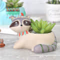 Cat resin Planter - front_view