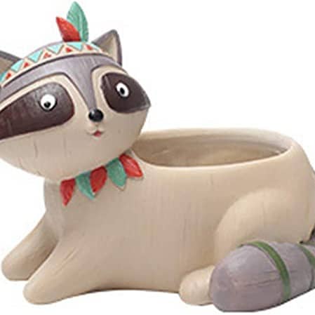 Cat resin Planter
