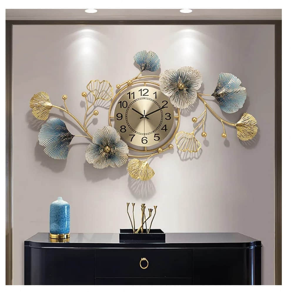 Iron Tanner Clock Wall Art - photo