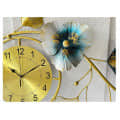 Iron Tanner Clock Wall Art - top_view
