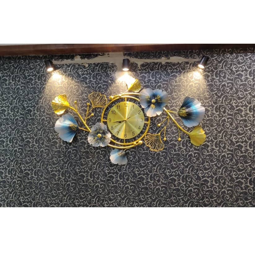 Iron Tanner Clock Wall Art