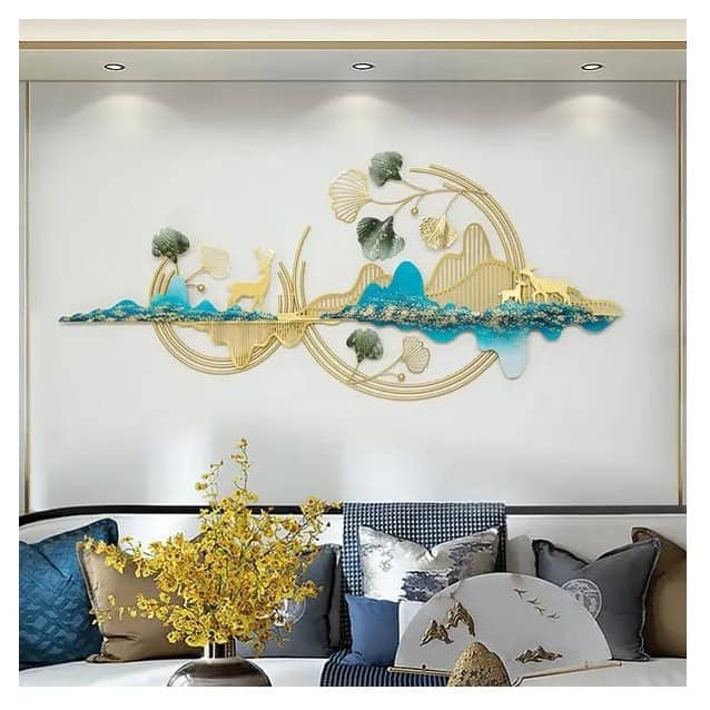 Iron Mountain Deers Wall Art