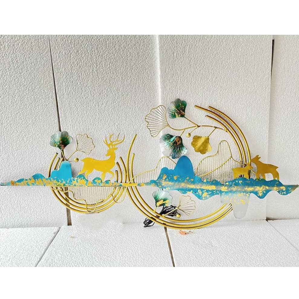 Iron Mountain Deers Wall Art