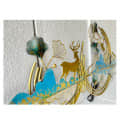 Iron Mountain Deers Wall Art - left_view