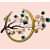 Iron Zingo Leaf Tree Wall Art - right_view