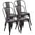 Iron Metallic Coating Chair - photo