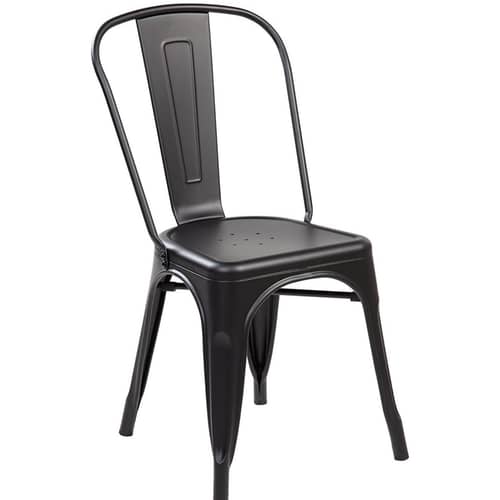 Iron Metallic Coating Chair