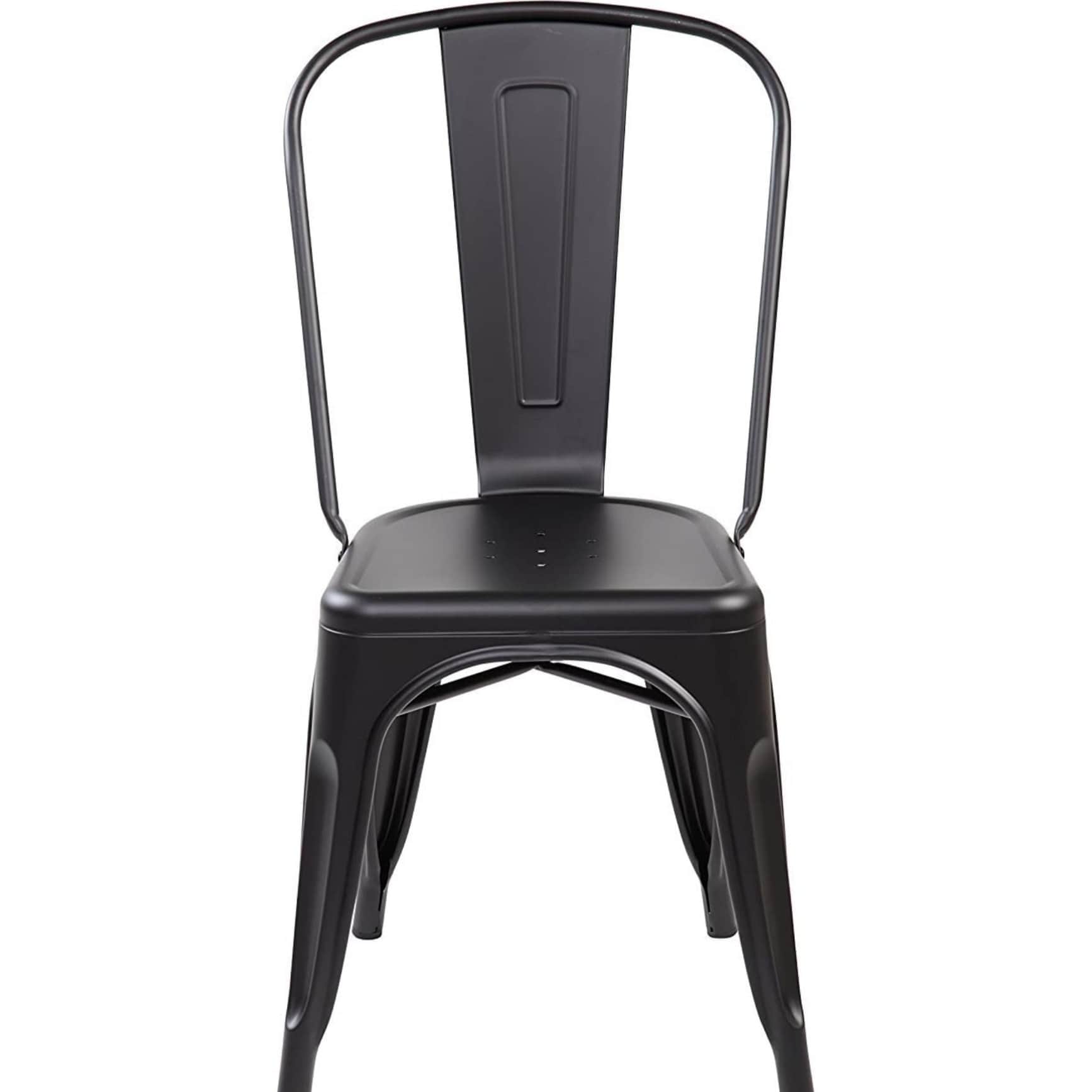 Iron Metallic Coating Chair - top_view