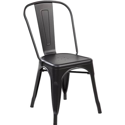 Iron Metallic Coating Chair