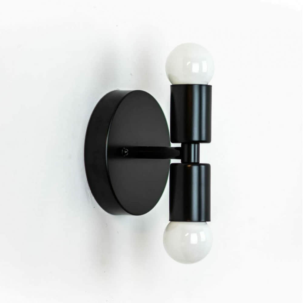 Scones Double Bulb Vanity Wall Lamp - photo