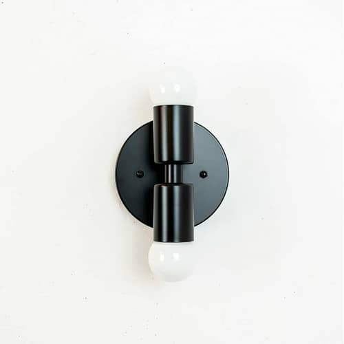 Scones Double Bulb Vanity Wall Lamp