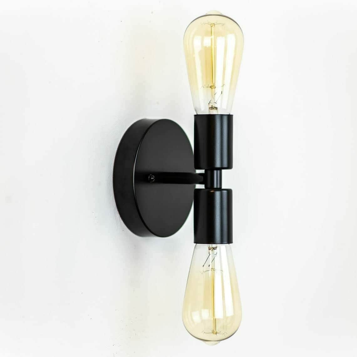 Scones Double Bulb Vanity Wall Lamp - rear_view