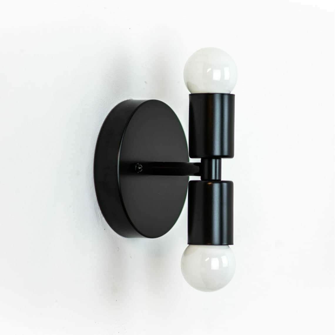 Scones Double Bulb Vanity Wall Lamp - left_view