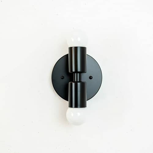 Scones Double Bulb Vanity Wall Lamp