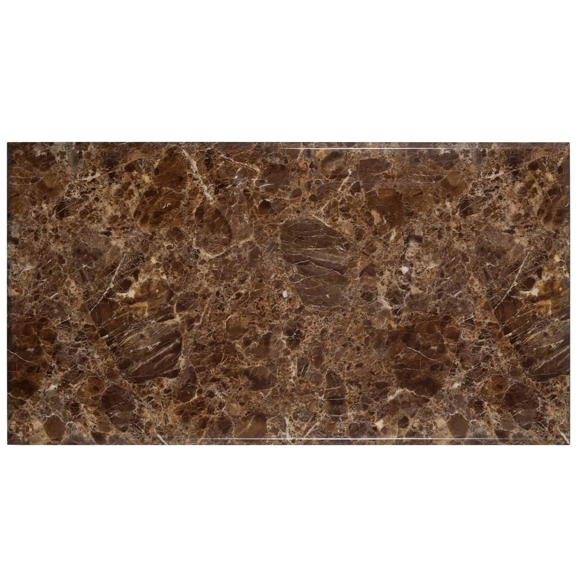 Zoetrope Luxurious Rectangular Marble Top Table - rear_view