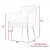 Bluecross Velvet Dining Table Set - top_view