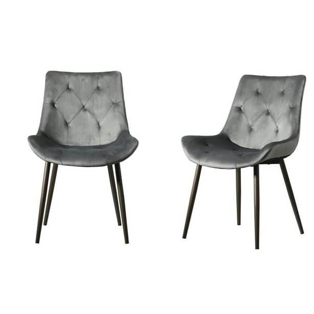 Luxury Golden Marble Dining Table Set With 6 Chairs