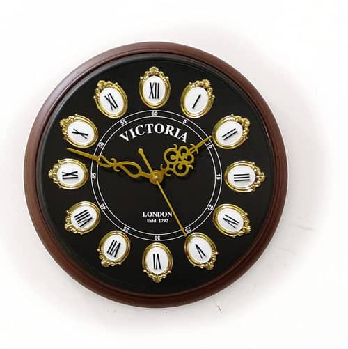 Kirby Roman Number Wooden Wall Clock