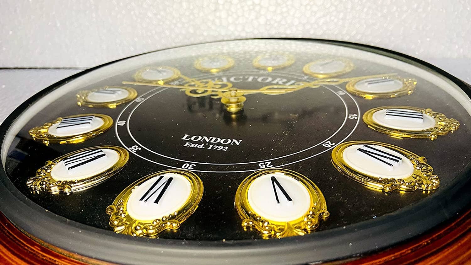 Kirby Roman Number Wooden Wall Clock