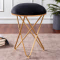 Varg Metallic Stool with Metalic Cross Legs - photo