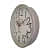 Retro White Wall Clock 12" Inch - top_view