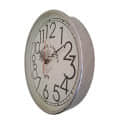 Retro White Wall Clock 12" Inch - right_view