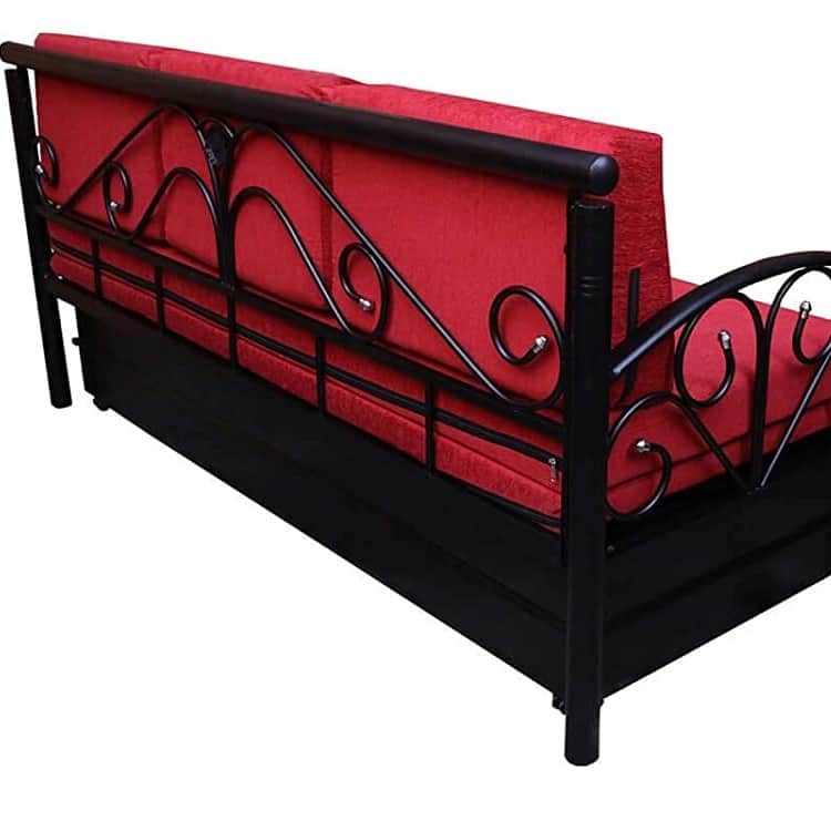 Hydraulic Sofa Cum Bed - rear_view