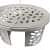 Crystal Chair And Table Set (4 chair) - rear_view