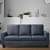 Antalya 3 Seater Sofa Set  In Ocean Blue Colour - photo