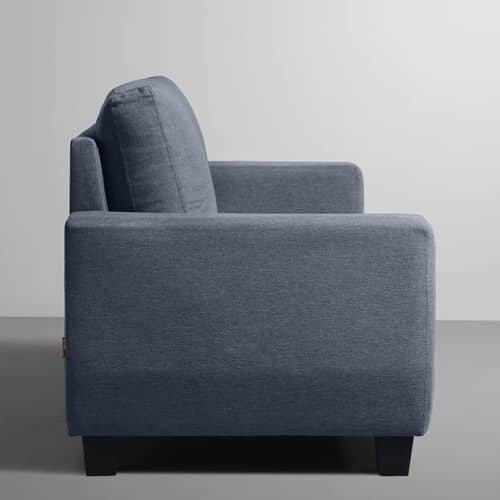 Antalya 3 Seater Sofa Set  In Ocean Blue Colour