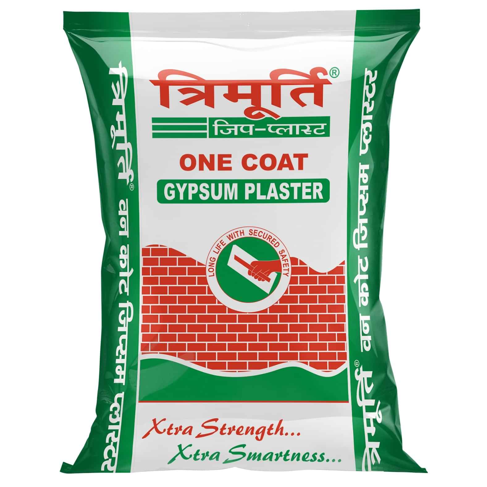 Trimurti One Coat Gypsum Plaster (Perlite) - photo