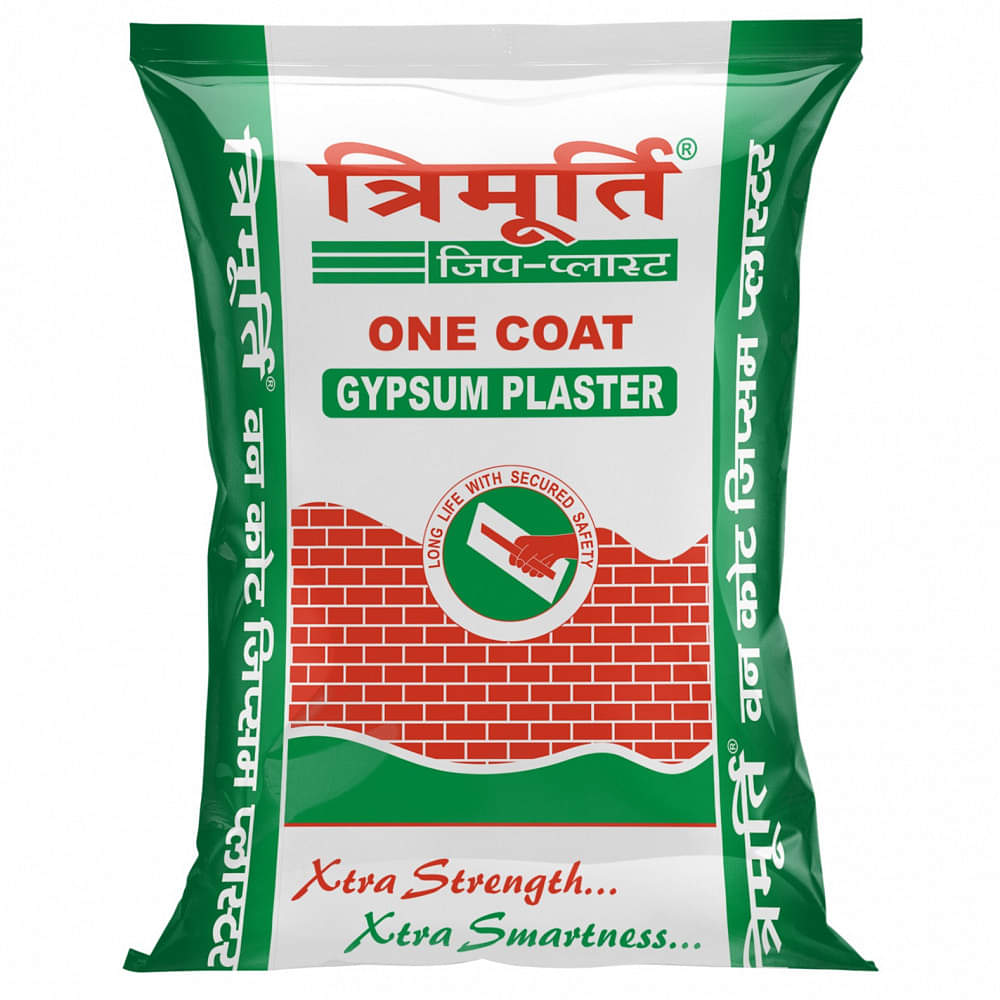 Trimurti One Coat Gypsum Plaster (Perlite) - photo