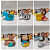 Resin Animal Shape Combo Planter- Pack of 6 - photo