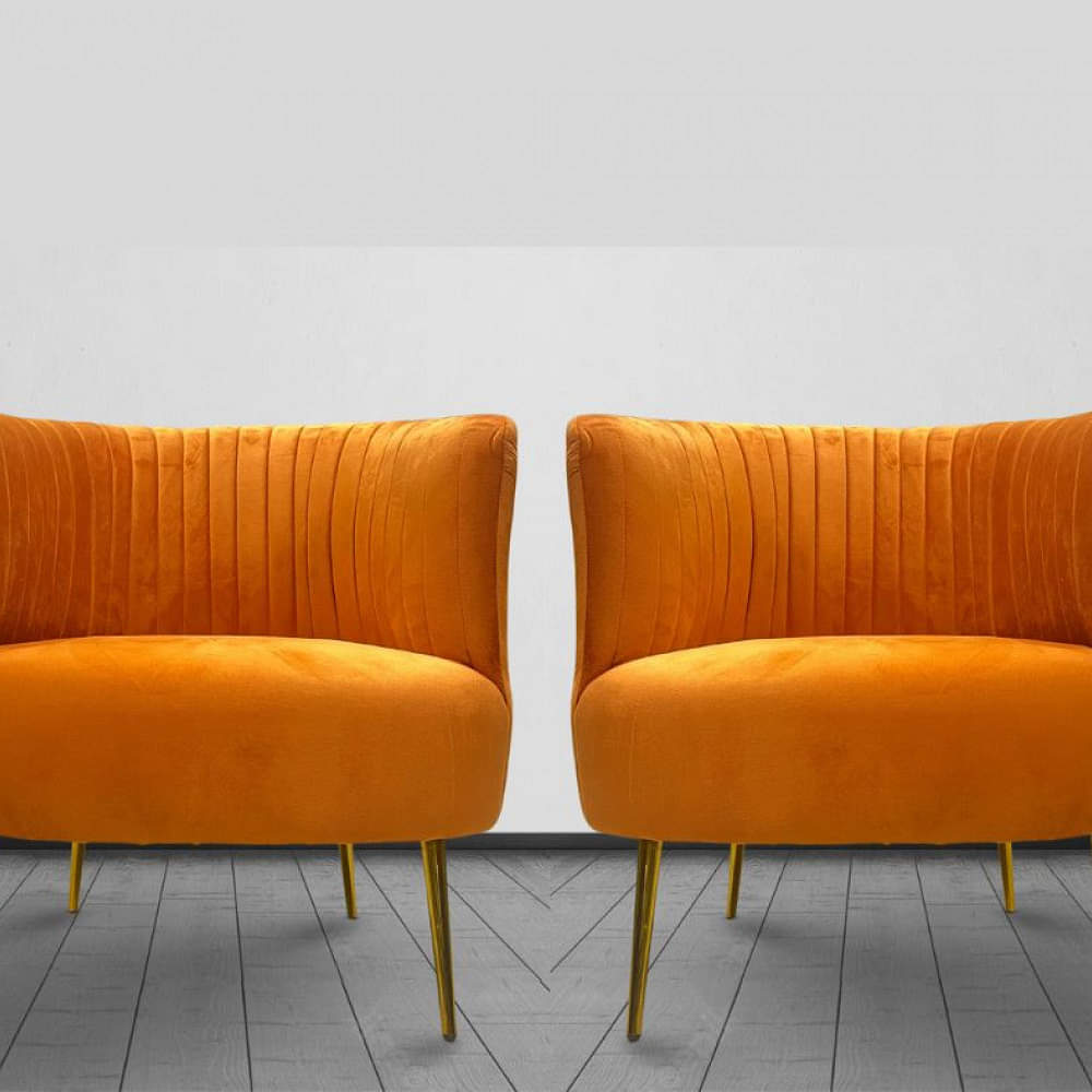 Luxury Comfort Lounge Chairs( Set of 2) - photo