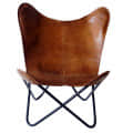 Mahogany Stevenson Butterfly Chair - rear_view