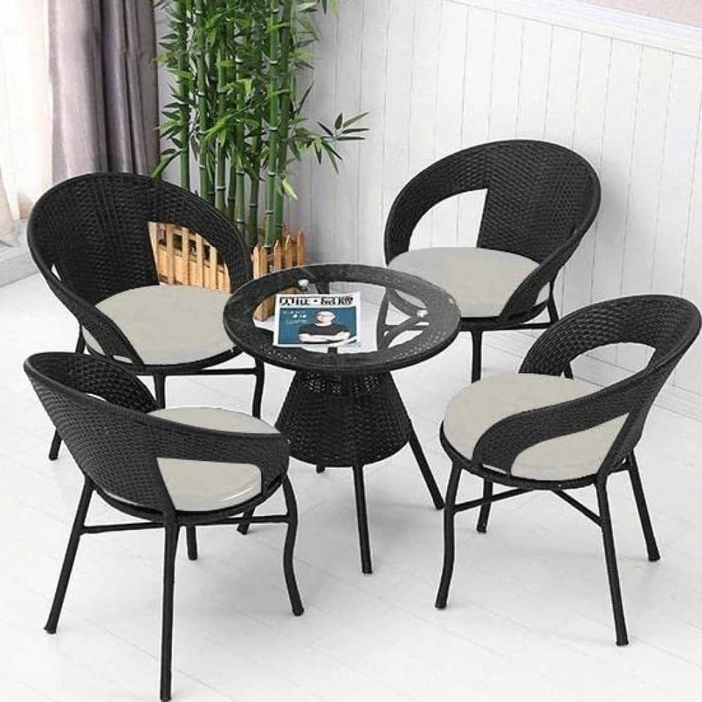 Garden Patio Seating Chair And Table Set - photo