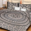 King Size Cotton bedsheet - front_view