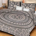 King Size Cotton bedsheet - top_view