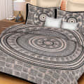 King Size Cotton bedsheet - rear_view