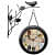 Strasbourg Round Clock With Hanging Bird - front_view