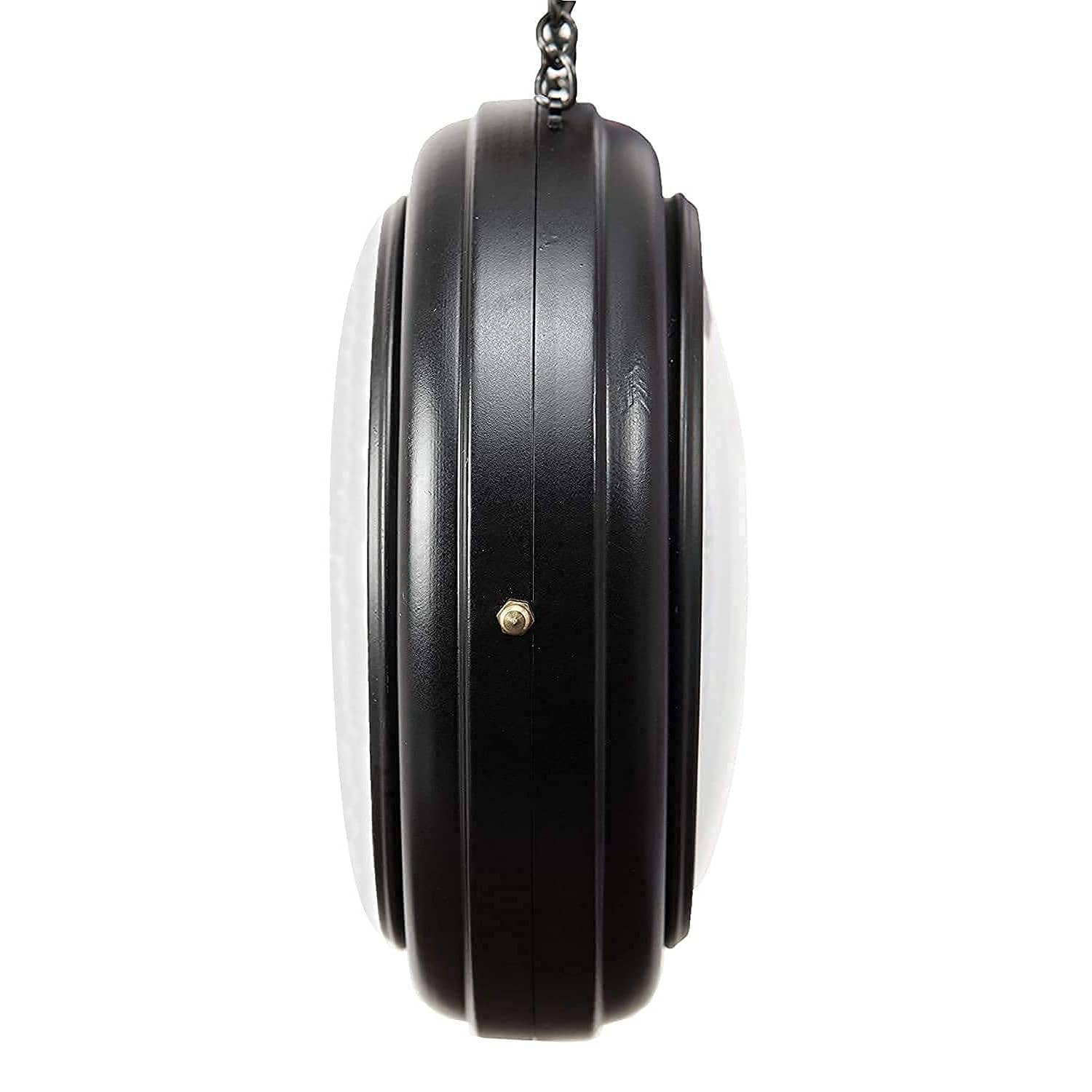 Thornley Metal Double Side Iron Wall Clock